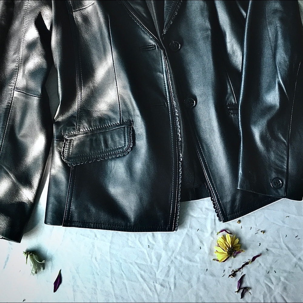 100 percent leather jacket